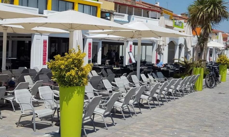 Restaurant bord de mer Barcarès