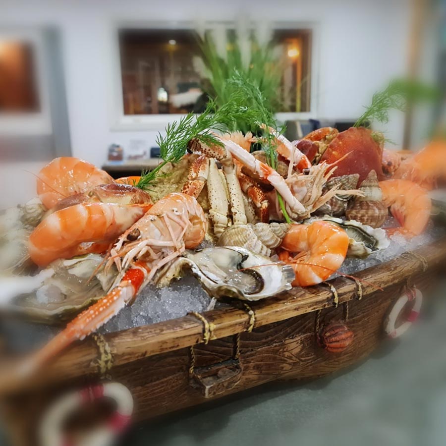 restaurant poissons fruits de mer Le Barcares